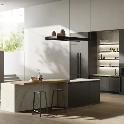Cucina Moderna con isola Lungomare 06 di Colombini Kitchen