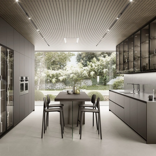 Cucina Moderna con isola Luxea 02 di Colombini Casa Artec