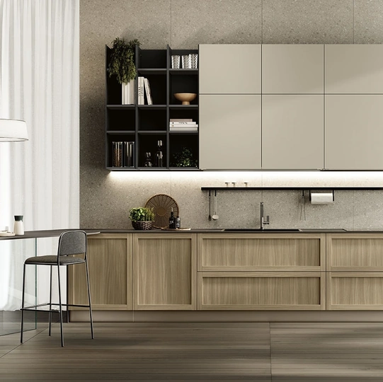 Cucina Moderna con penisola Penta 12 di Colombini Kitchen