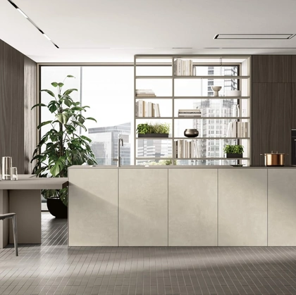 Cucina Moderna con penisola Segno 02 di Colombini Kitchen