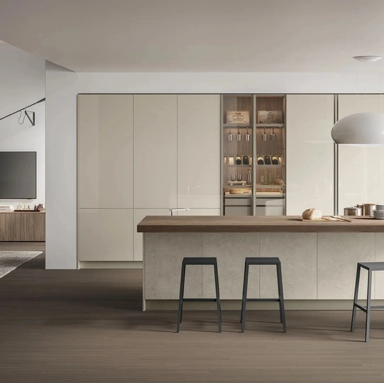 Cucina Moderna con isola Aliant 02 di Stosa