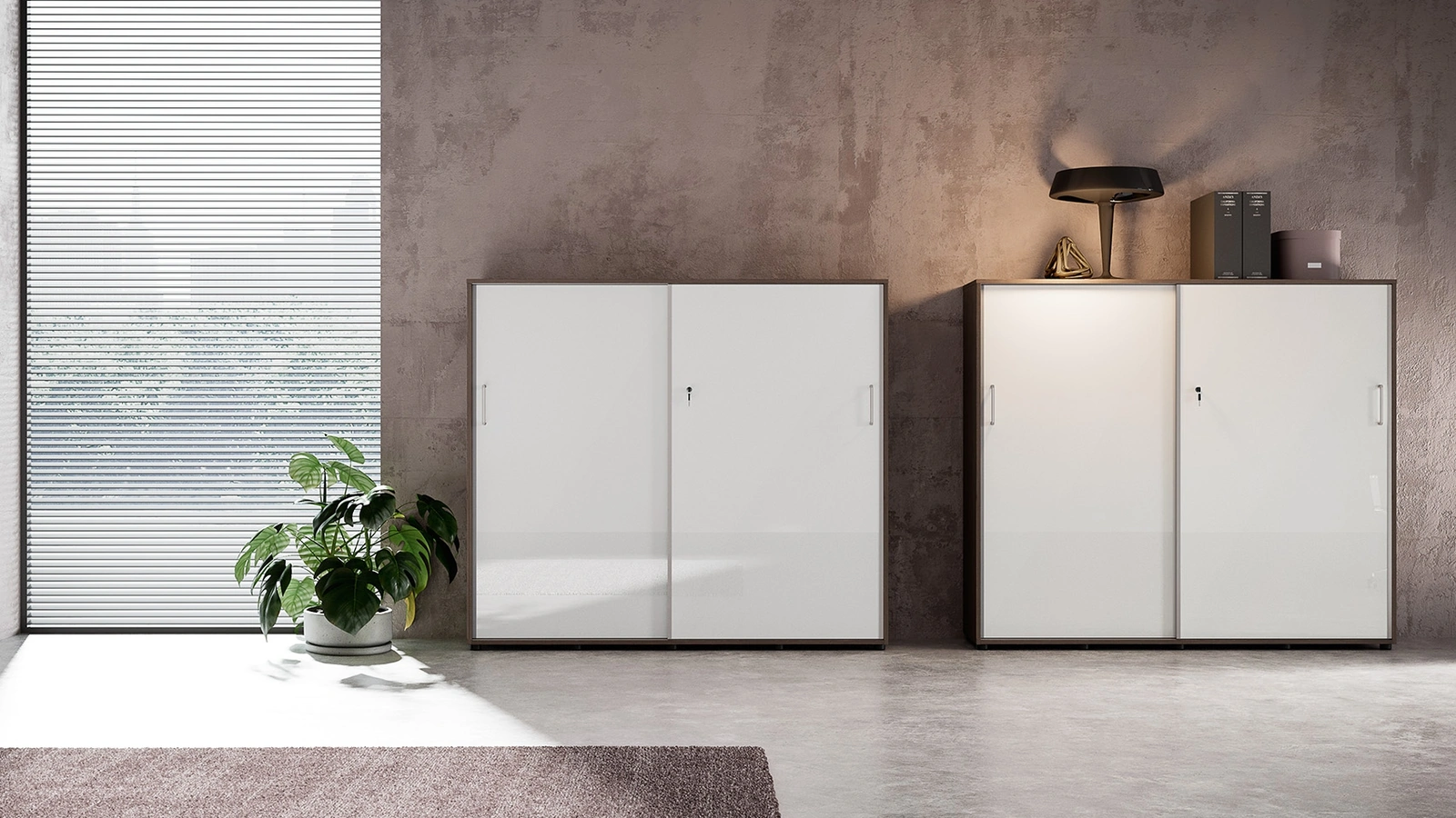 Armadio con anta scorrevole di Colombini Office