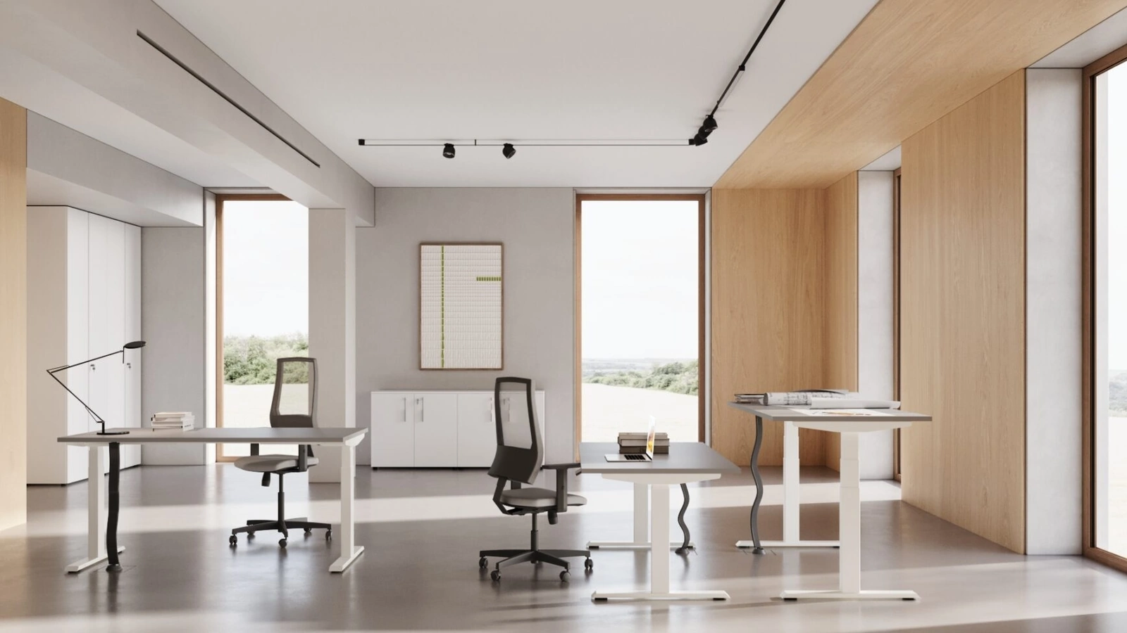 Scrivania operativa ET di Colombini Office