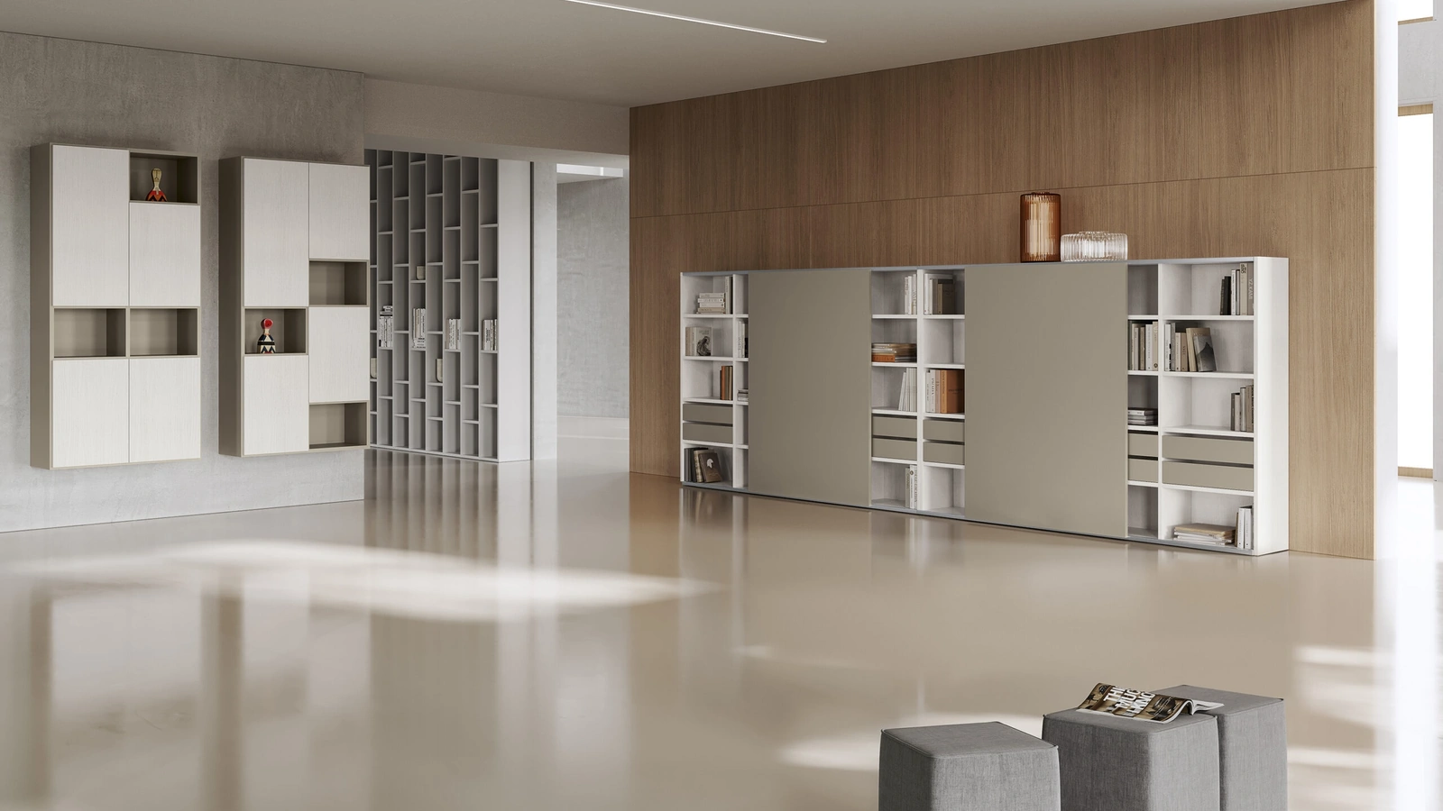 Libreria Infinity 01 di Colombini Office