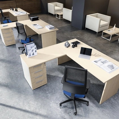 Scrivania Operativa Teko Panel di Colombini Office